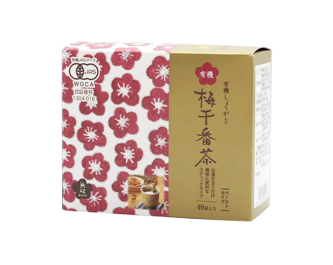 有機梅干番茶スティック40袋