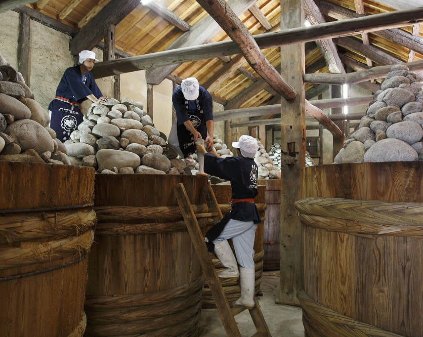 自然薯鉄火みそ