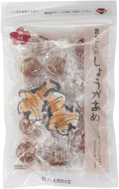 昔ながらのしょうがあめ70g