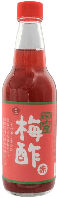 国内産・梅酢（赤）360ml