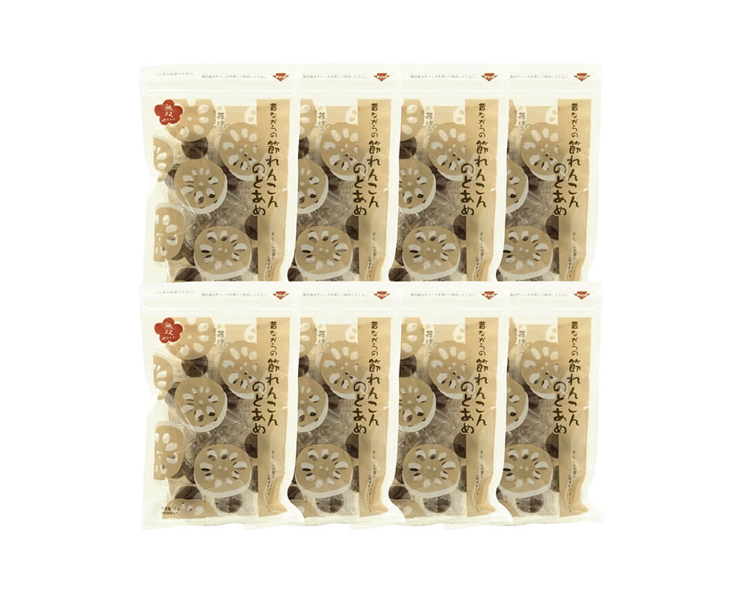 節れんこんのど飴70g 8袋セット