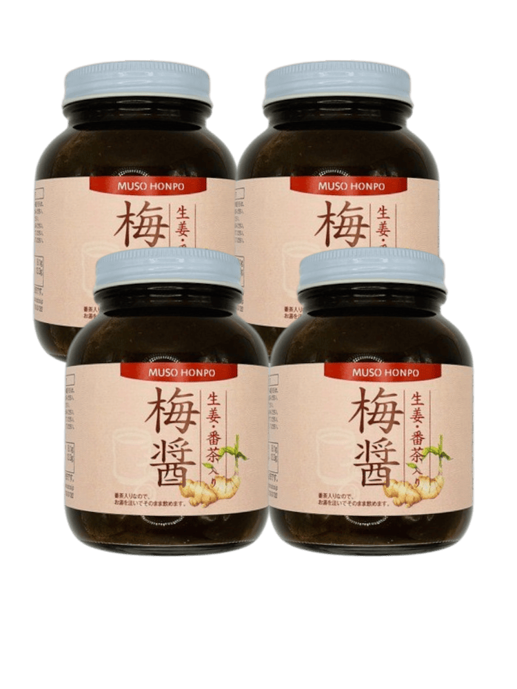 定番・生姜番茶入り梅醤4個セット
