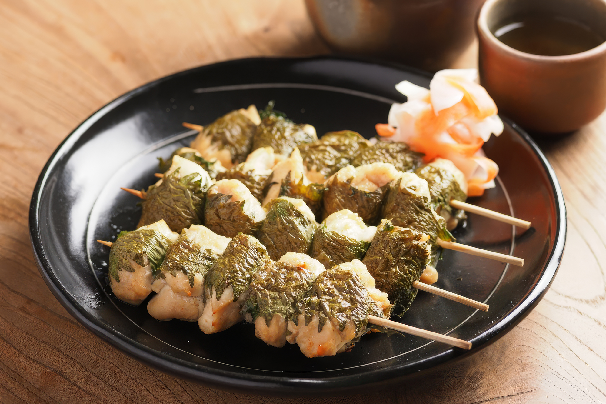 ささみの梅しそ焼き鳥